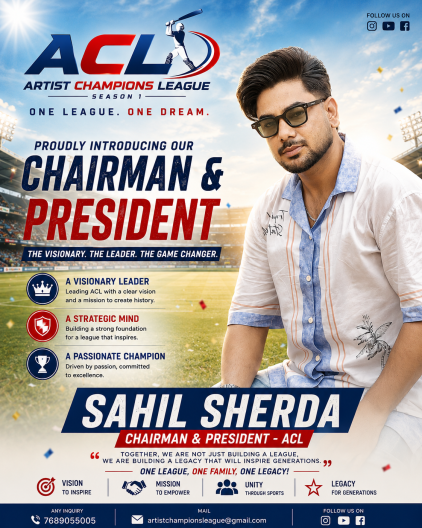 Chairman & President: Sahil Sherda