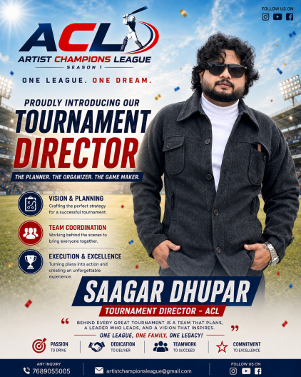 Tournament Director: Saagar Dhupar